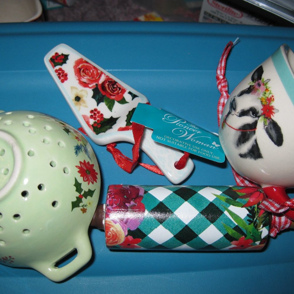 Pioneer Woman 2021 Christmas ornaments